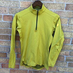 Vintage Arc'Teryx Half Zip Jacket Yellow Small